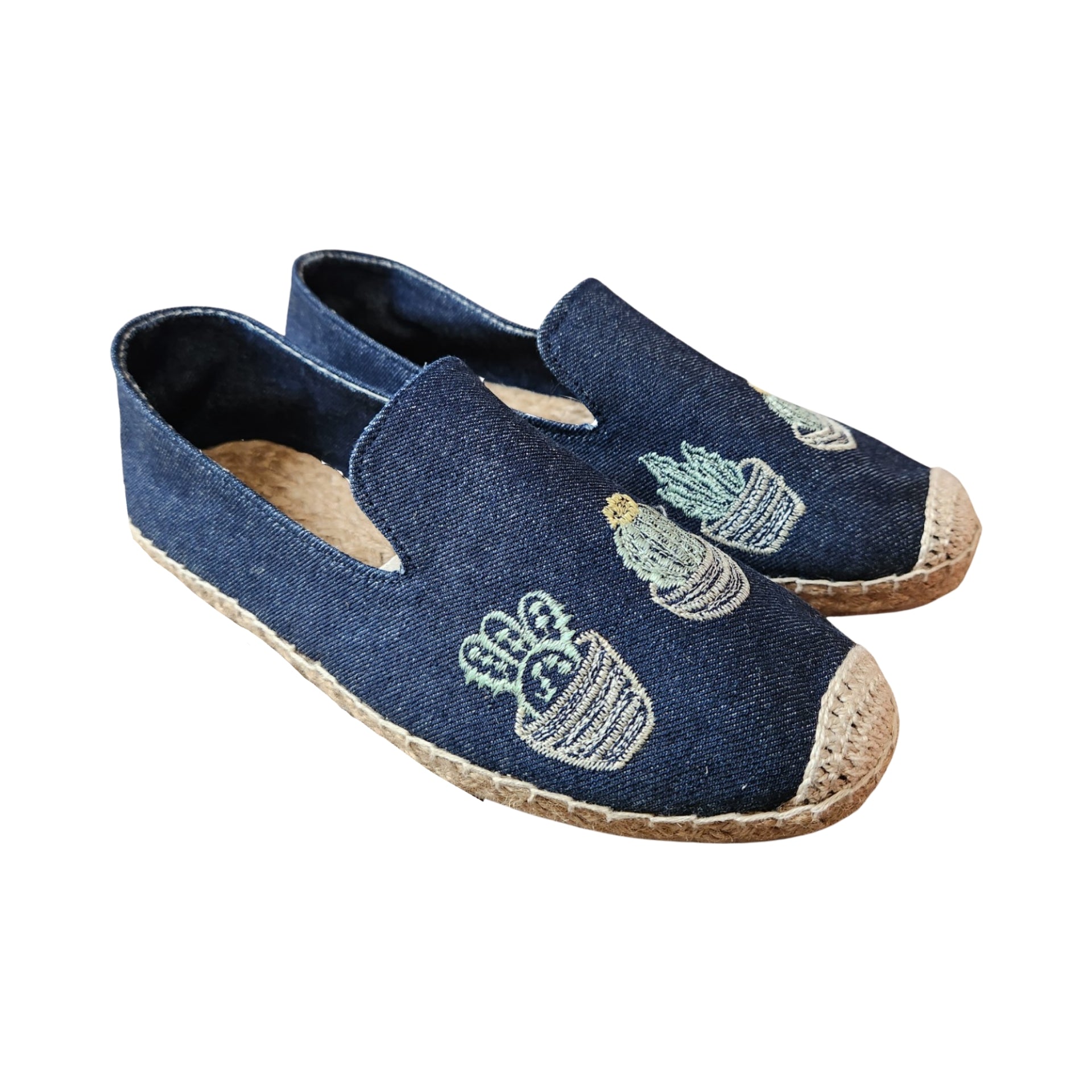 Cotton espadrilles clearance